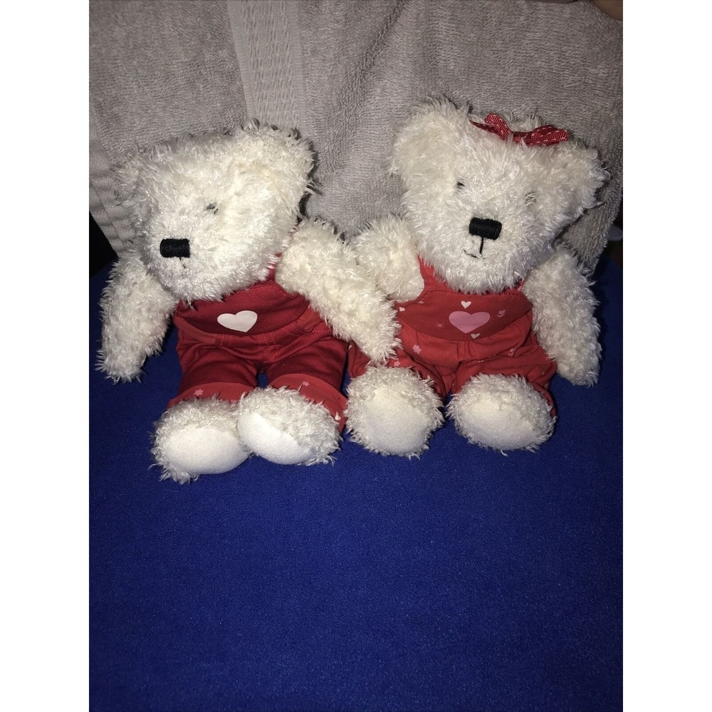 Hallmark Bears Magnetic Attraction Kissing Valentines Day 2004 Plush